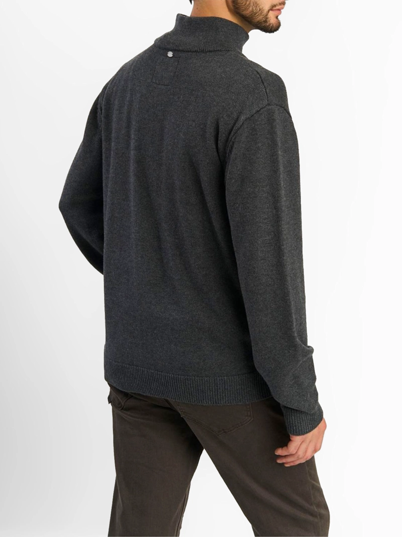 CHALECO TEJIDO HOMBRE ELLUS CUELLO ALTO - 2