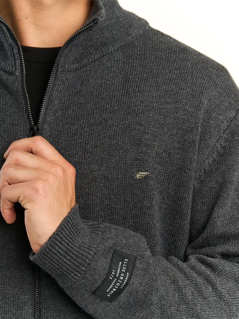 CHALECO TEJIDO HOMBRE ELLUS CUELLO ALTO - 4