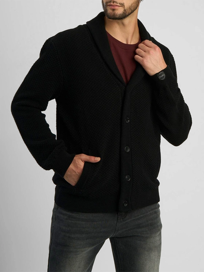 CARDIGAN HOMBRE ELLUS TEJIDO - 1