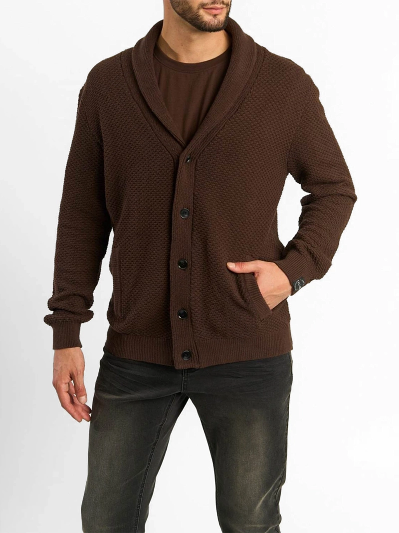 CARDIGAN HOMBRE ELLUS TEJIDO - 1