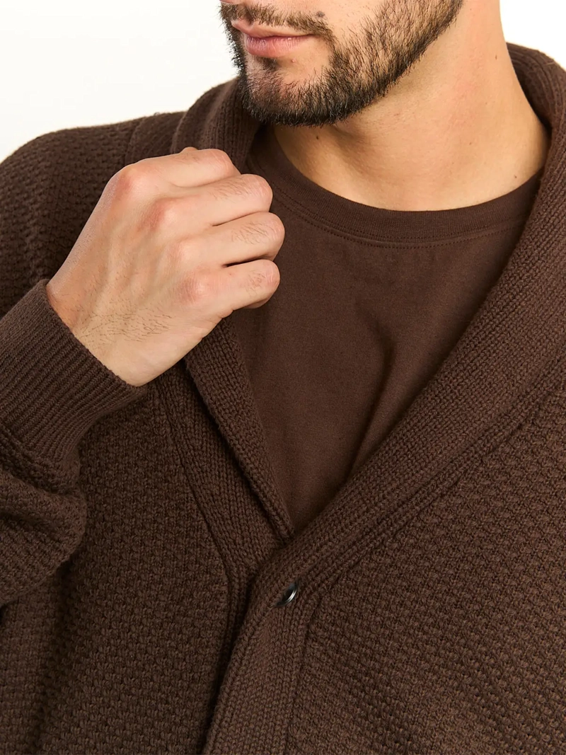 CARDIGAN HOMBRE ELLUS TEJIDO - 4