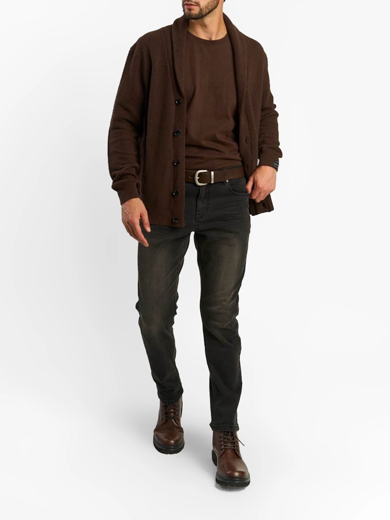 CARDIGAN HOMBRE ELLUS TEJIDO - 5