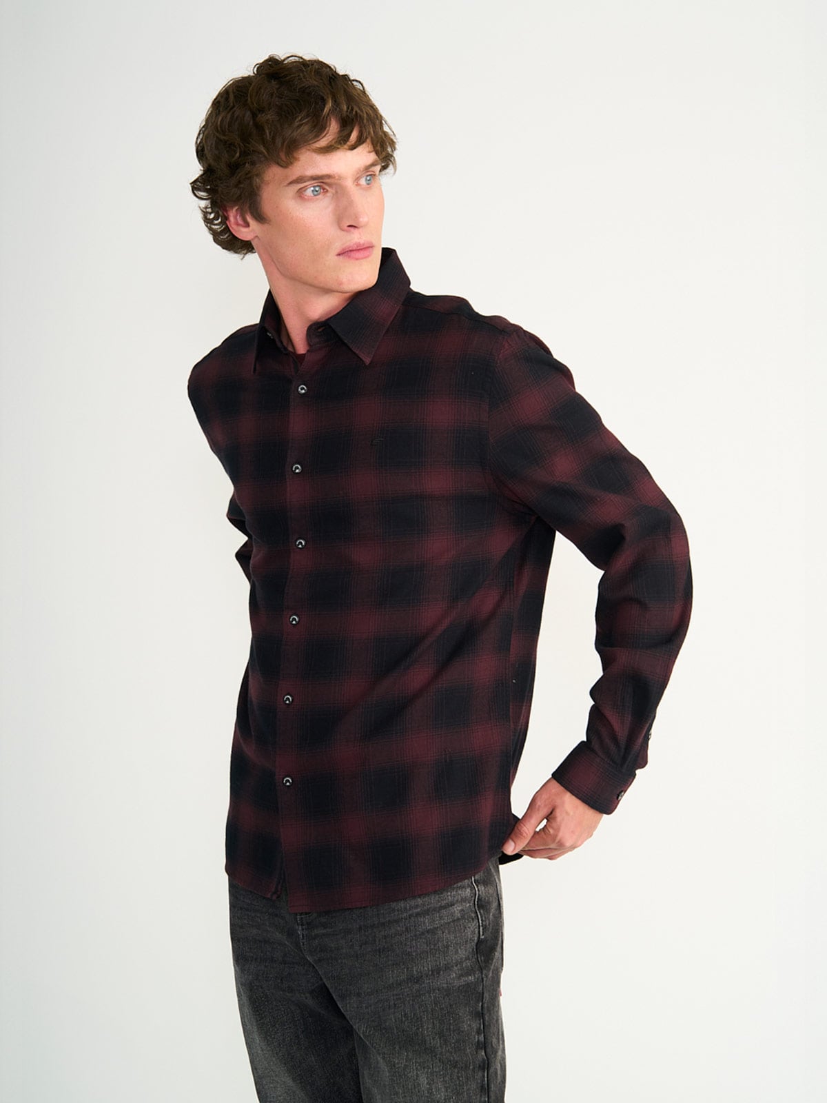 CAMISA HOMBRE ELLUS ALGODÓN MANGA LARGA - 3