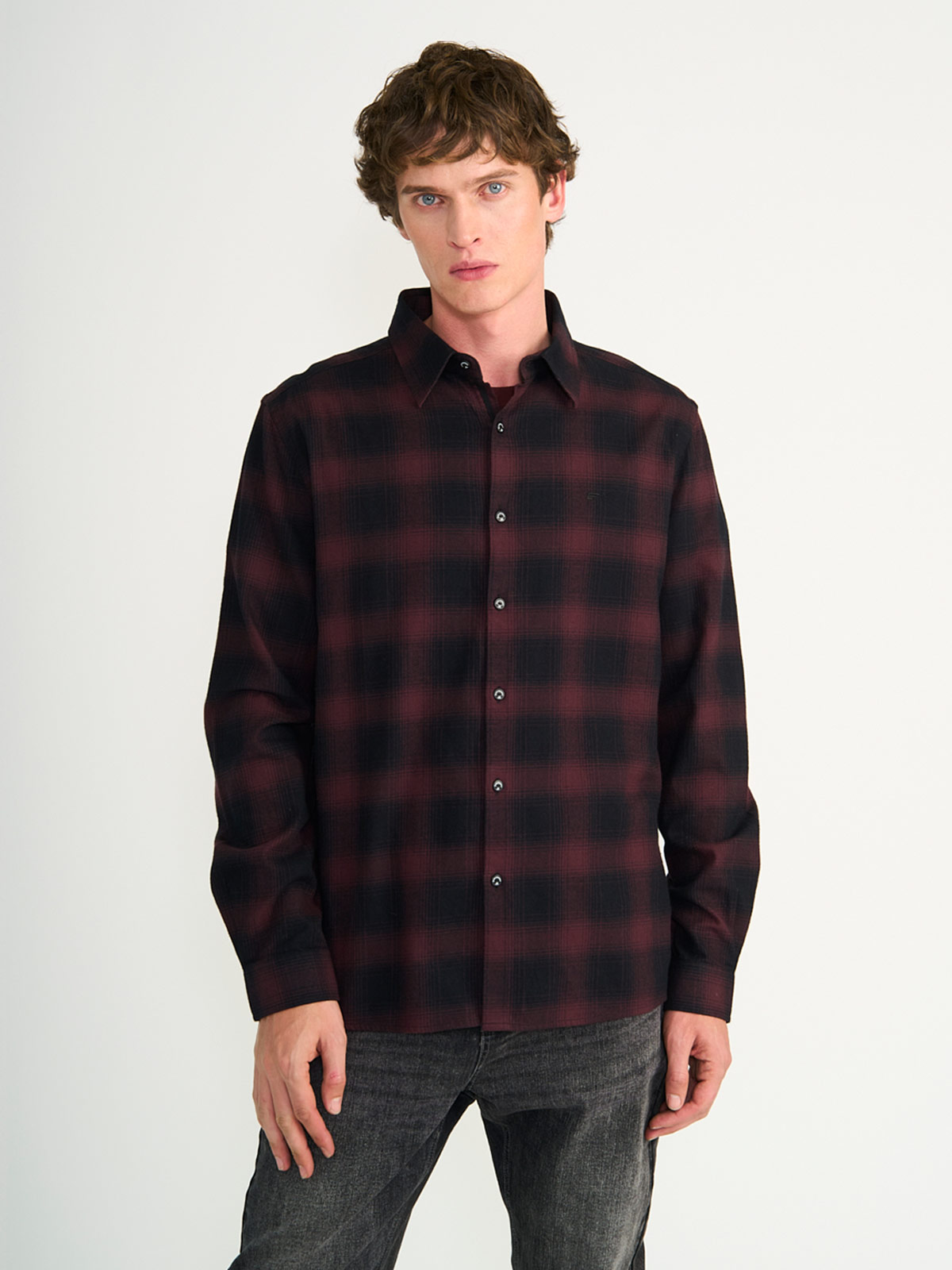 CAMISA HOMBRE ELLUS ALGODÓN MANGA LARGA