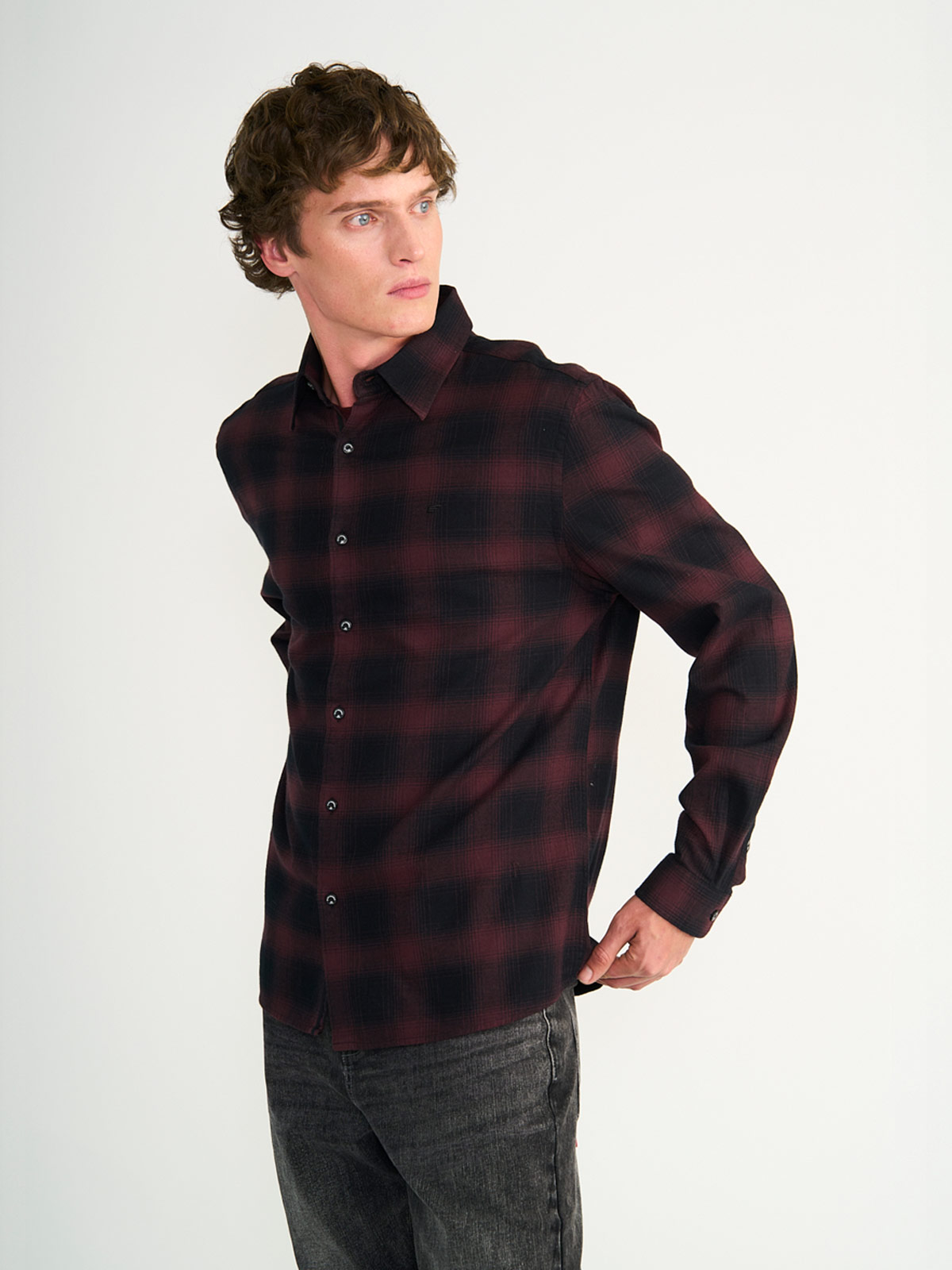 CAMISA HOMBRE ELLUS ALGODÓN MANGA LARGA - 3