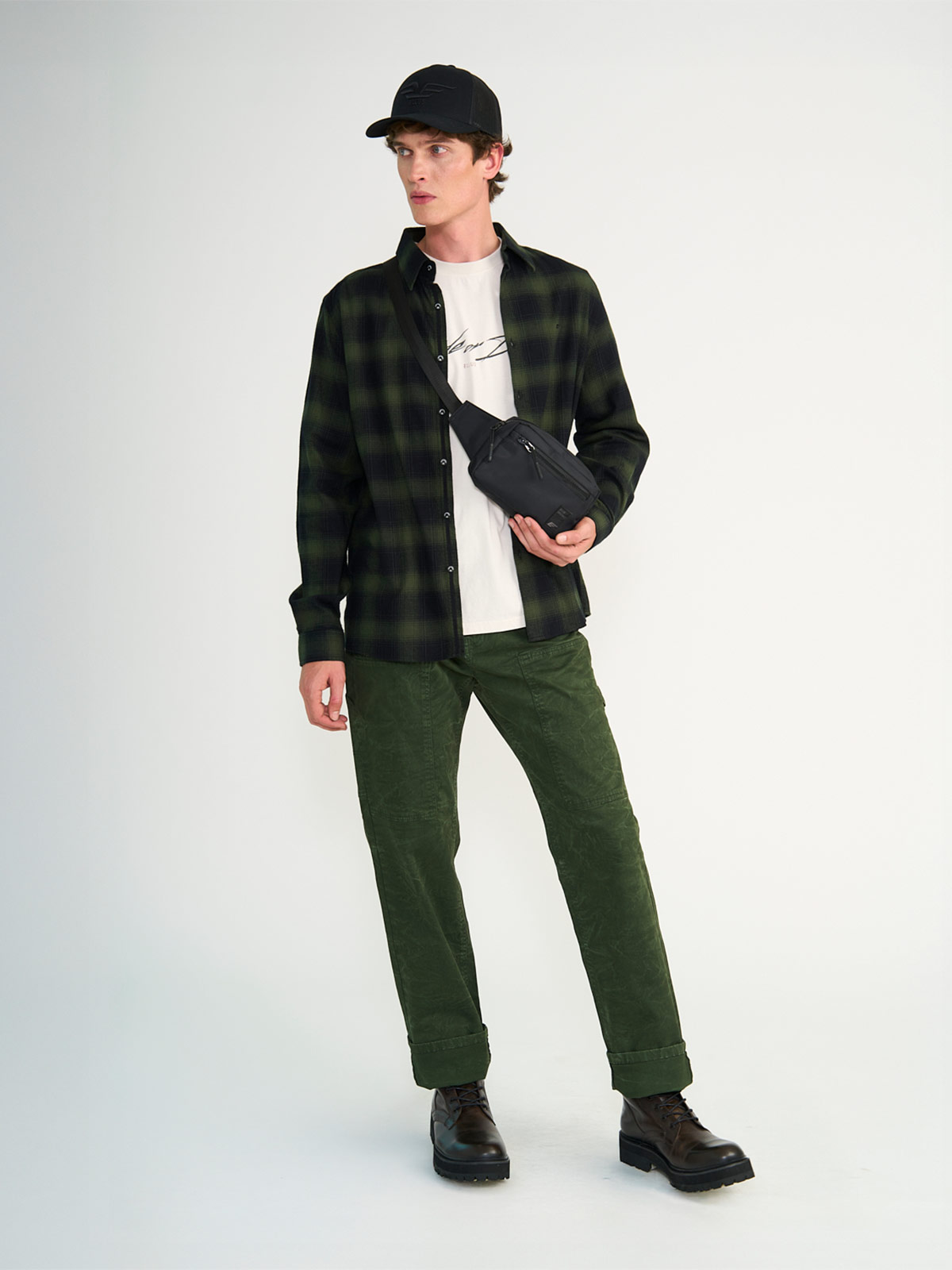 CAMISA HOMBRE ELLUS ALGODÓN MANGA LARGA - 5