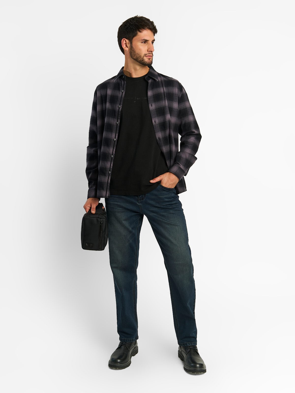 CAMISA HOMBRE ELLUS ALGODÓN MANGA LARGA - 2