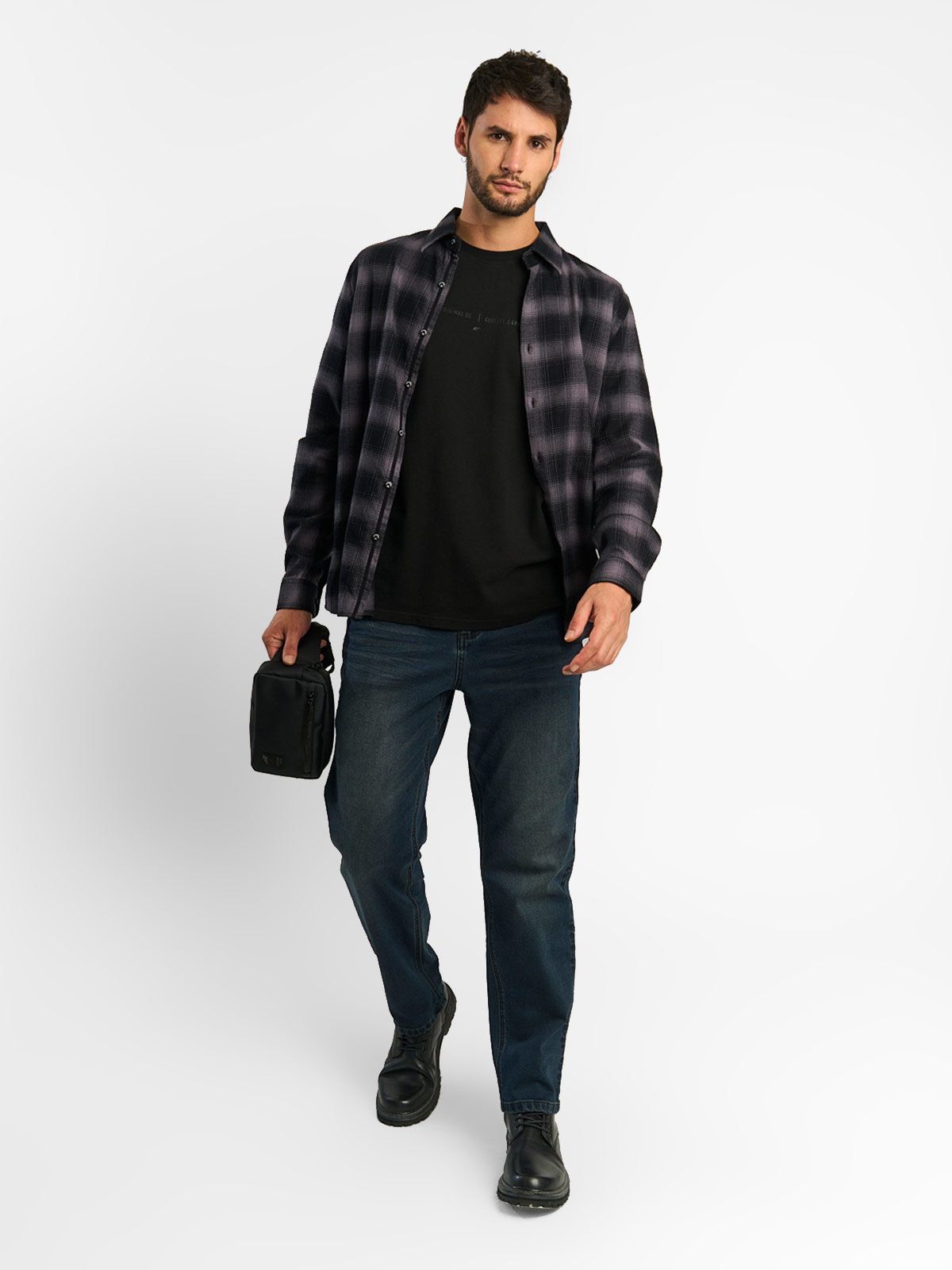 CAMISA HOMBRE ELLUS ALGODÓN MANGA LARGA - 1