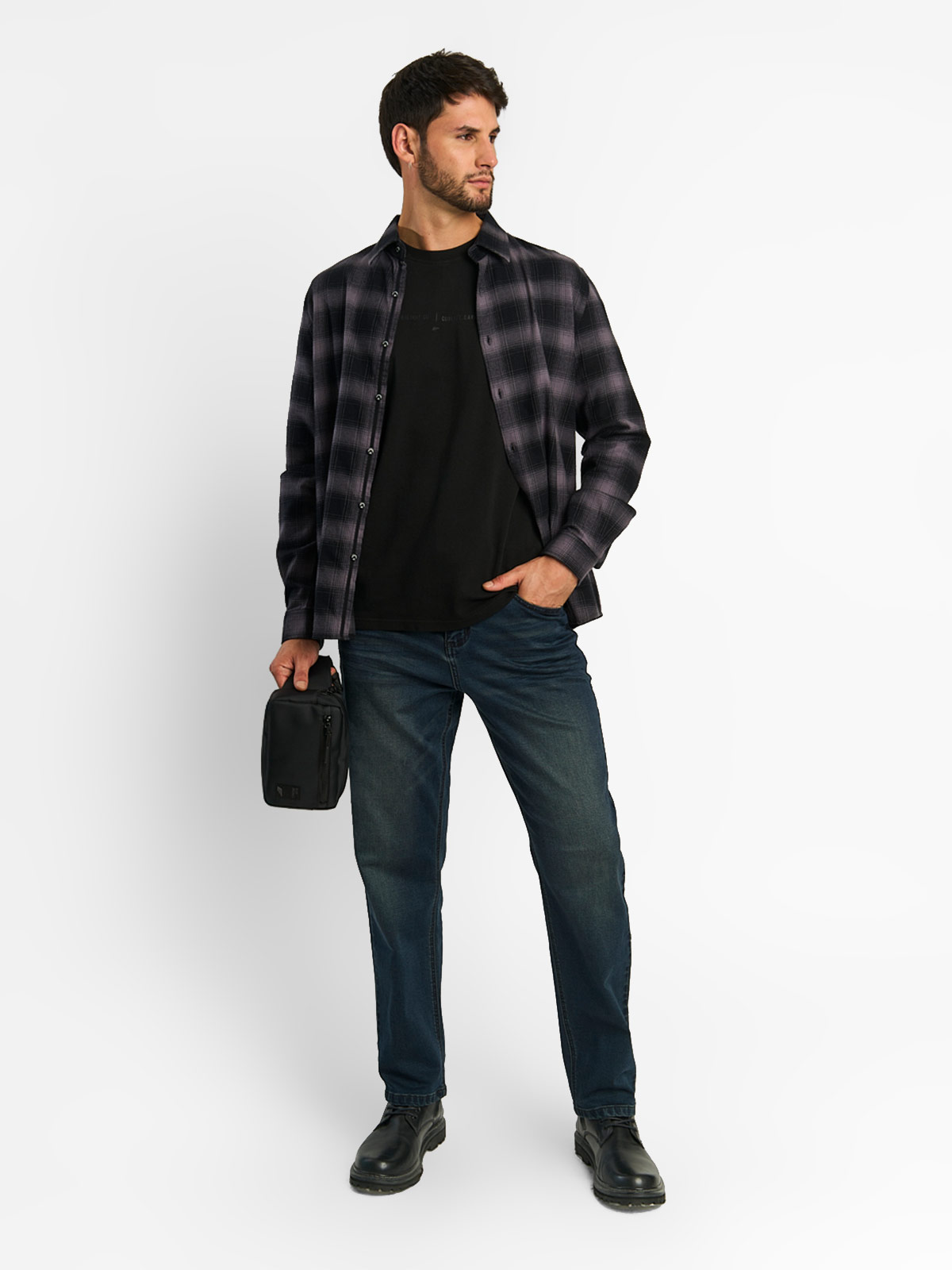 CAMISA HOMBRE ELLUS ALGODÓN MANGA LARGA - 2