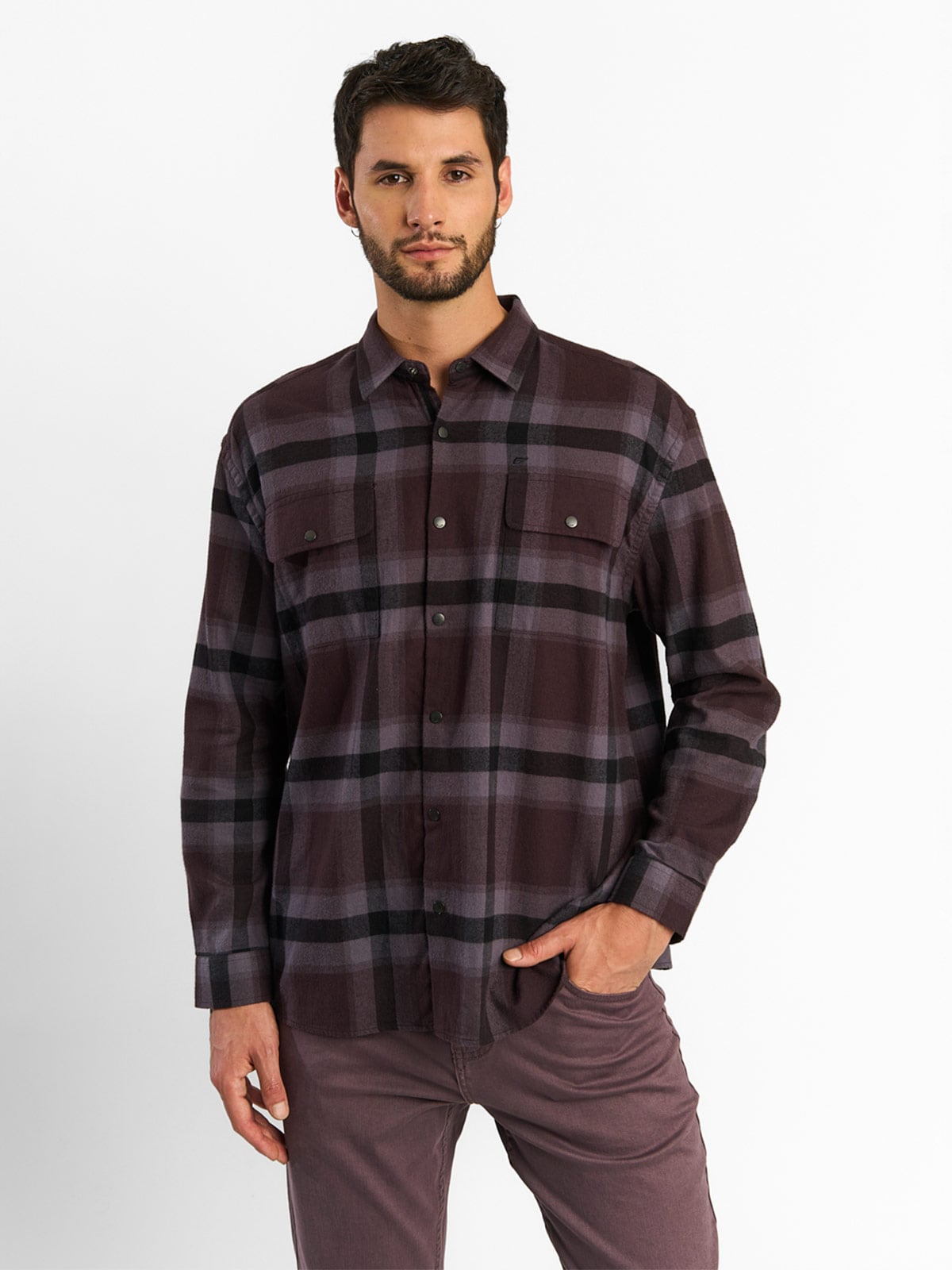 CAMISA MANGA LARGA HOMBRE ELLUS - 1