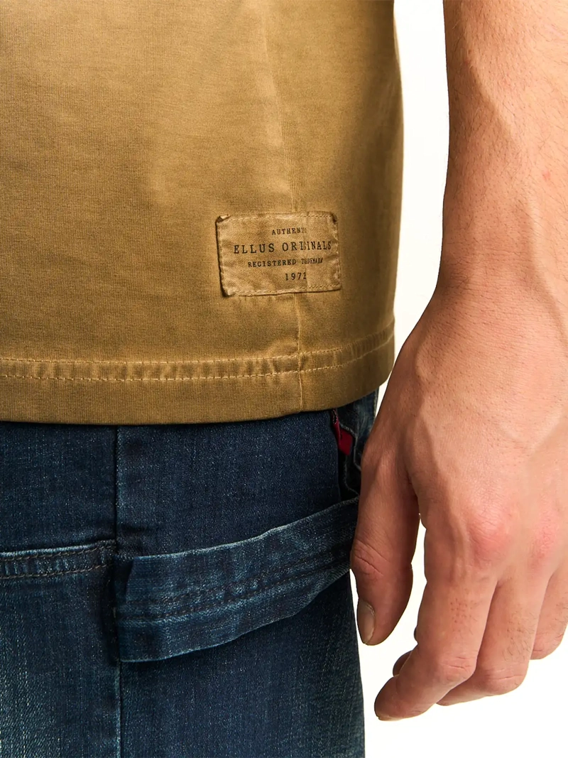 POLERA HOMBRE ELLUS ALGODÓN MANGA CORTA - 4