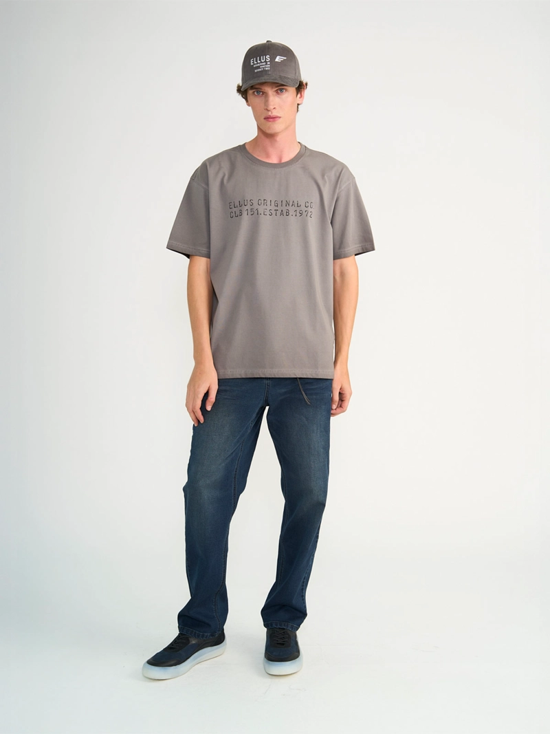 POLERA HOMBRE ELLUS ALGODÓN MANGA CORTA - 5