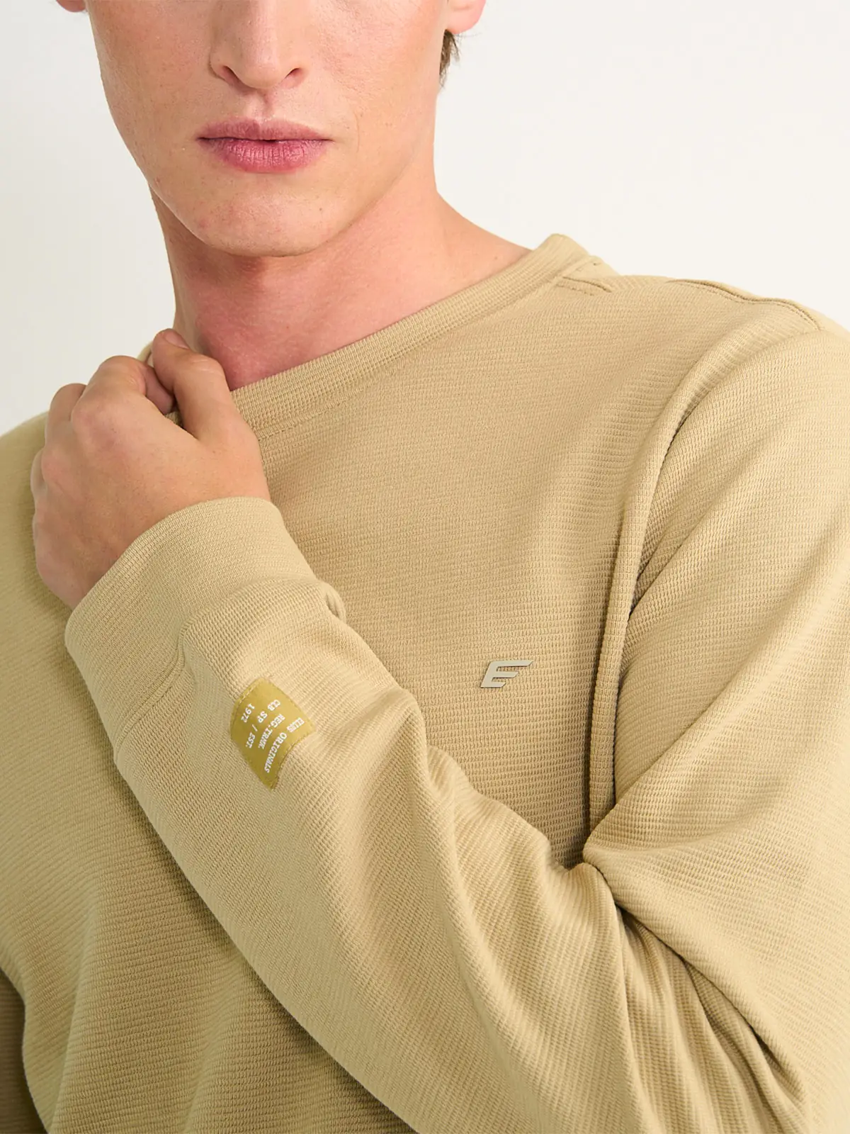 POLERA HOMBRE ELLUS ALGODÓN MANGA LARGA - 4