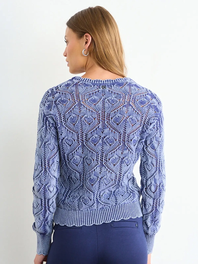 SWEATER MUJER IO ALGODÓN LISO - 4