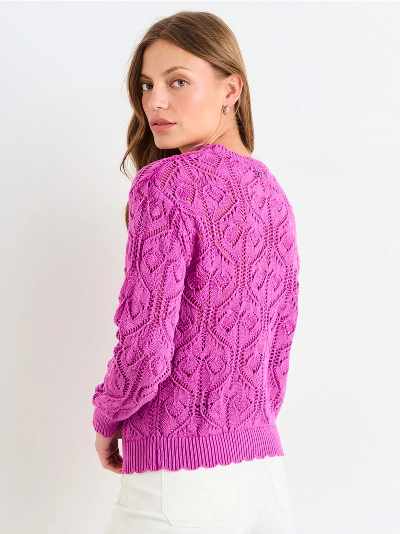SWEATER MUJER IO ALGODÓN LISO - 4