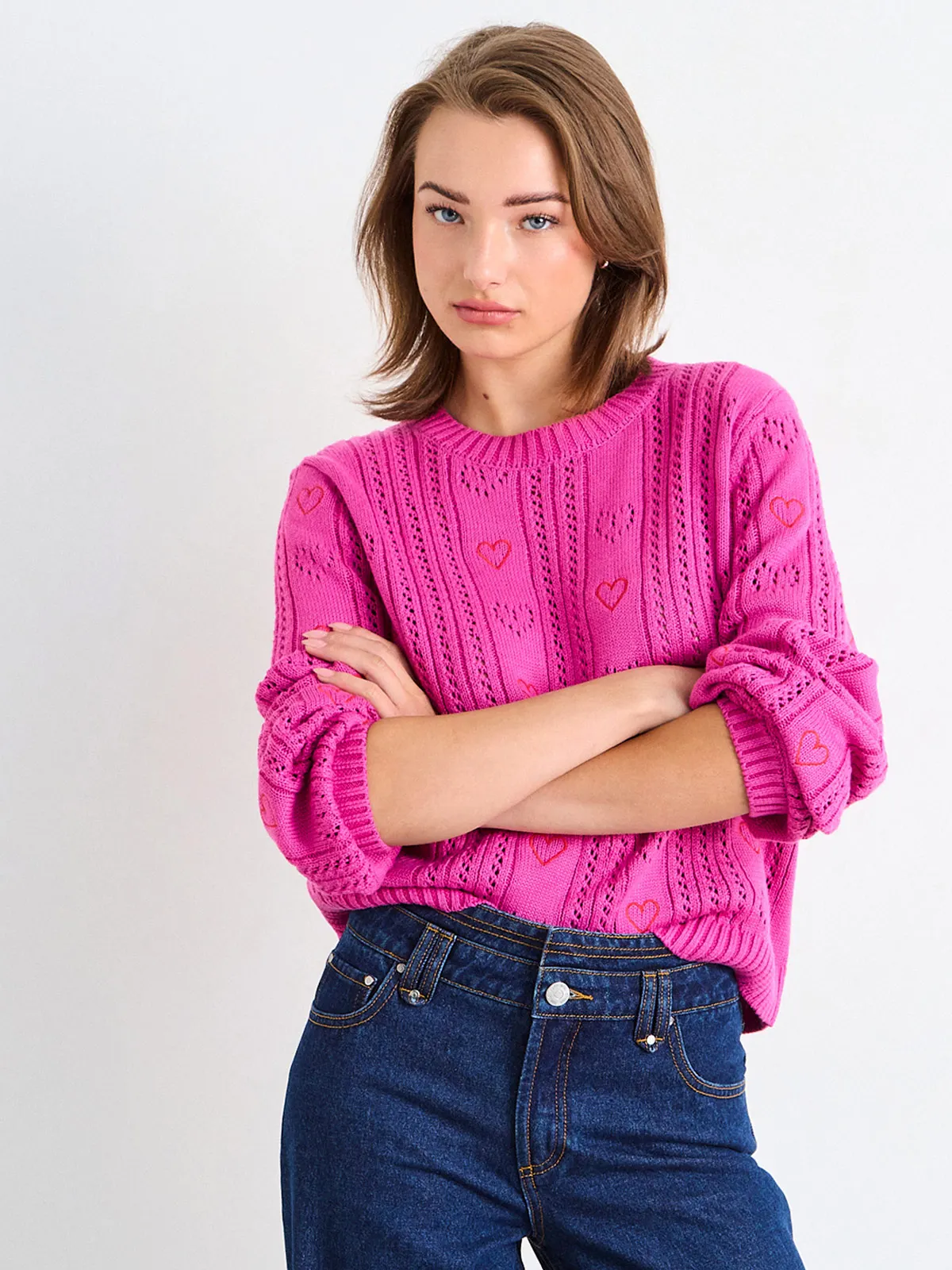 SWEATER MUJER IO LISO - 3