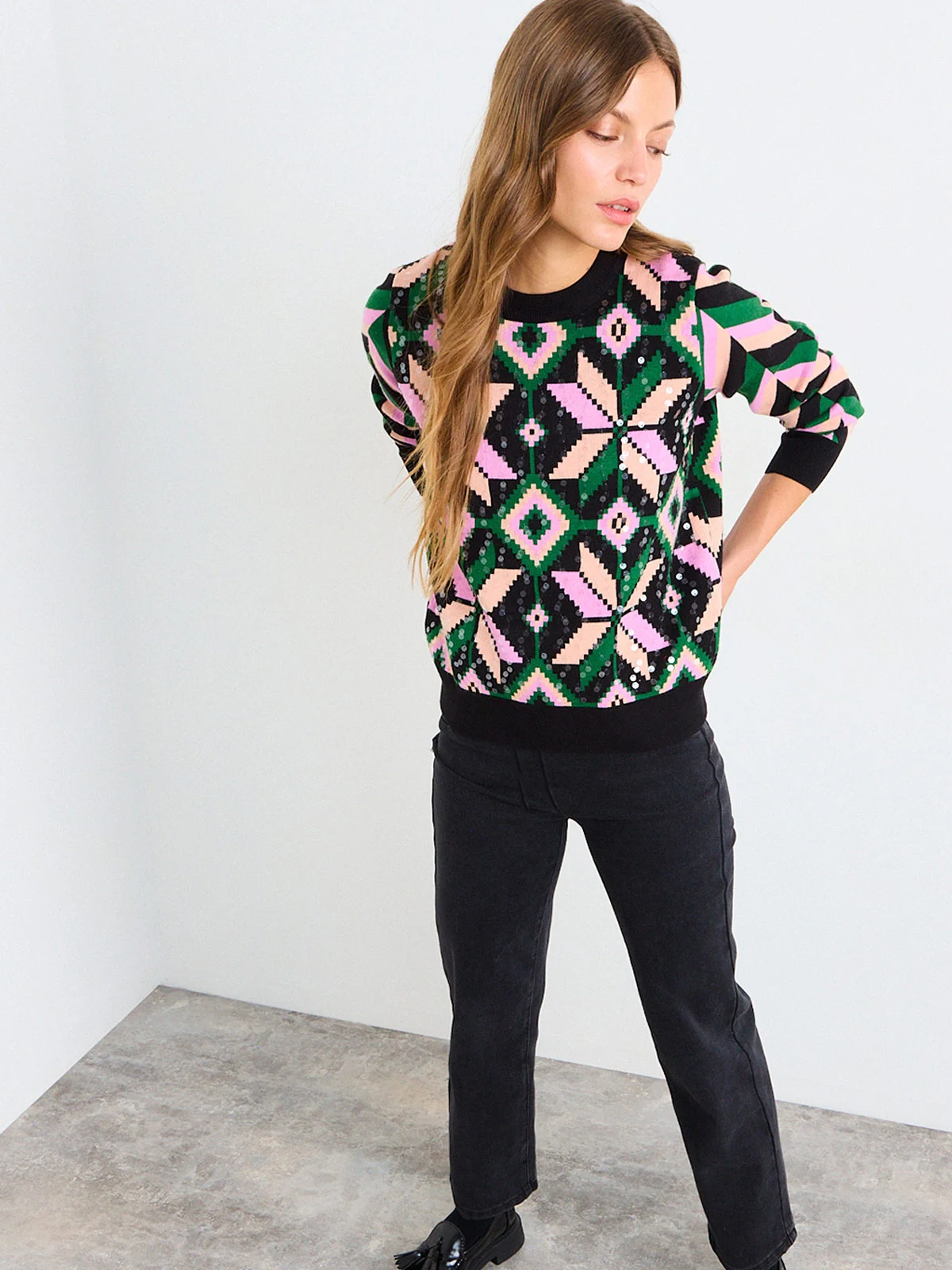 SWEATER MUJER IO  - 1