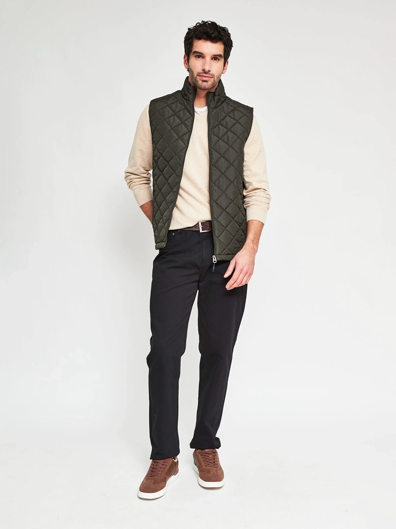 PANTALÓN HOMBRE KENNETH STEVENS ALGODÓN RECTO BOLSILLOS - 4