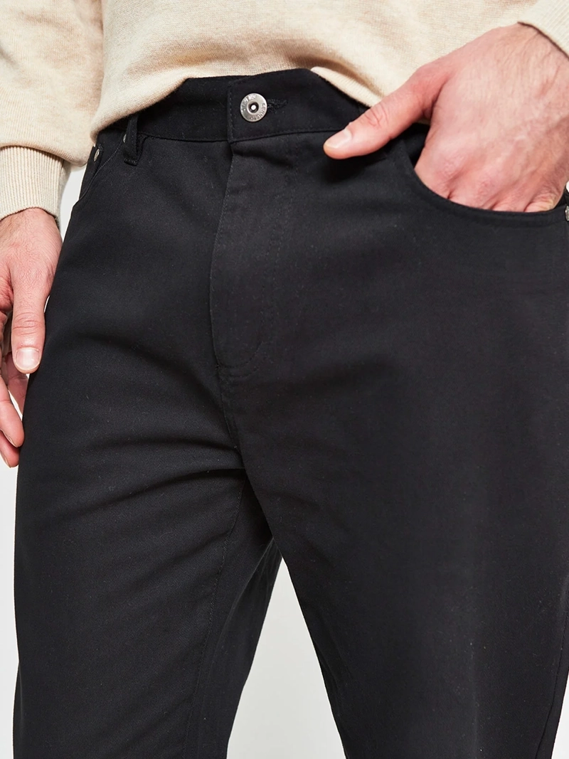 PANTALÓN HOMBRE KENNETH STEVENS ALGODÓN RECTO BOLSILLOS - 3