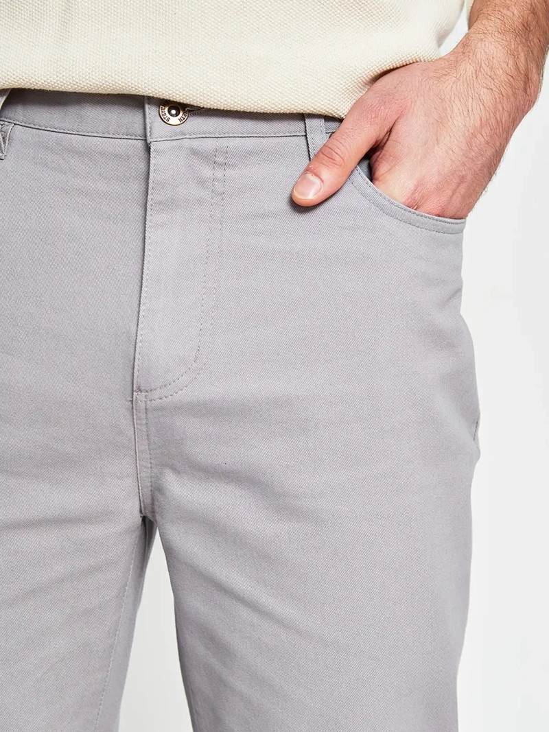 PANTALÓN HOMBRE KENNETH STEVENS ALGODÓN RECTO BOLSILLOS - 3