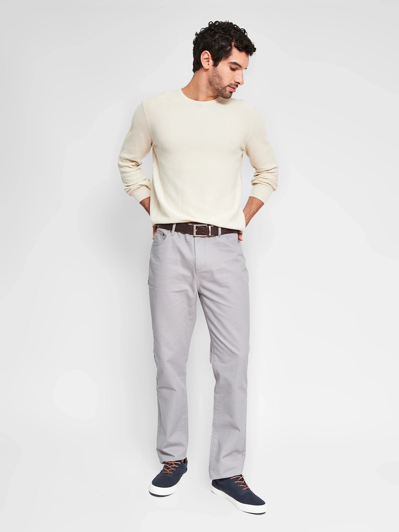 PANTALÓN HOMBRE KENNETH STEVENS ALGODÓN RECTO BOLSILLOS - 4