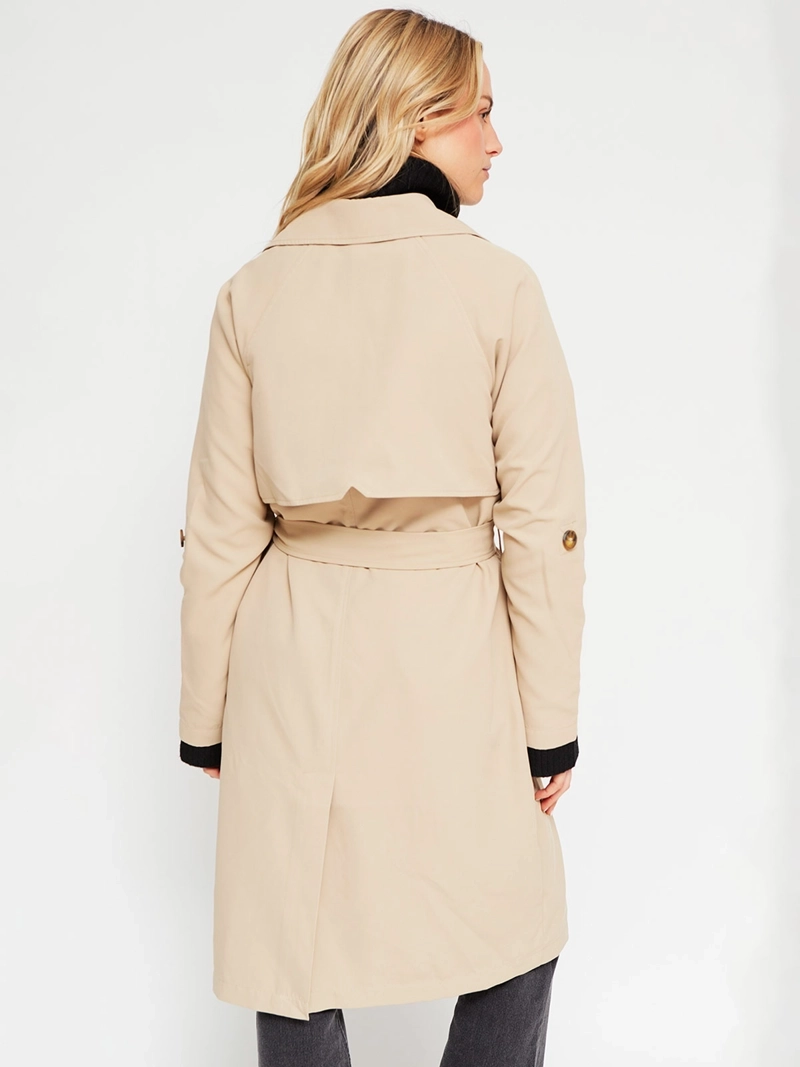 ABRIGO MUJER INDEX TRENCH BÁSICO - 3