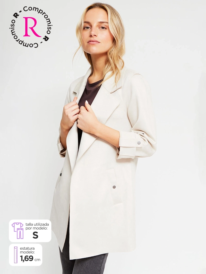 CHAQUETA MUJER INDEX EFECTO PIEL - 1