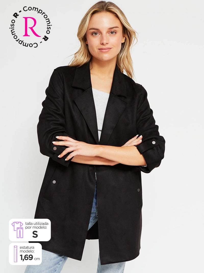 CHAQUETA MUJER INDEX EFECTO PIEL - 1