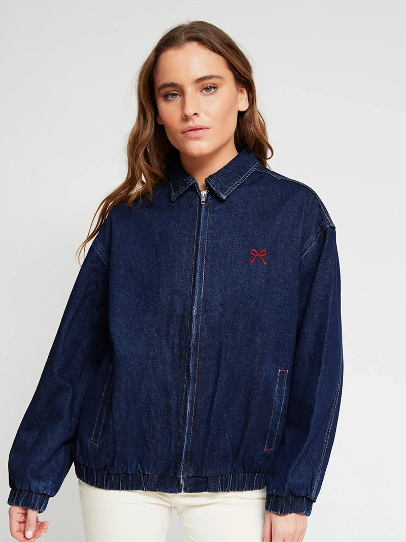 CHAQUETA MUJER INDEX ALGODÓN CORTA DENIM - 2