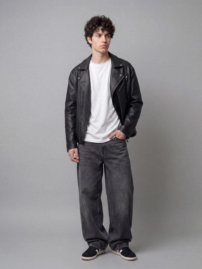 CHAQUETA HOMBRE INDEX BIKER - 3