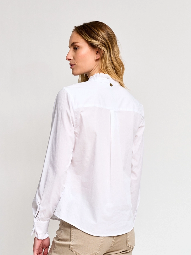 BLUSA MUJER REGATTA ALGODÓN MANGA LARGA VUELOS - 3