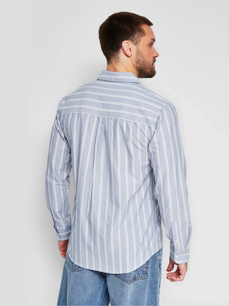 CAMISA HOMBRE PEPE JEANS ALGODÓN MANGA LARGA LÍNEAS - 2