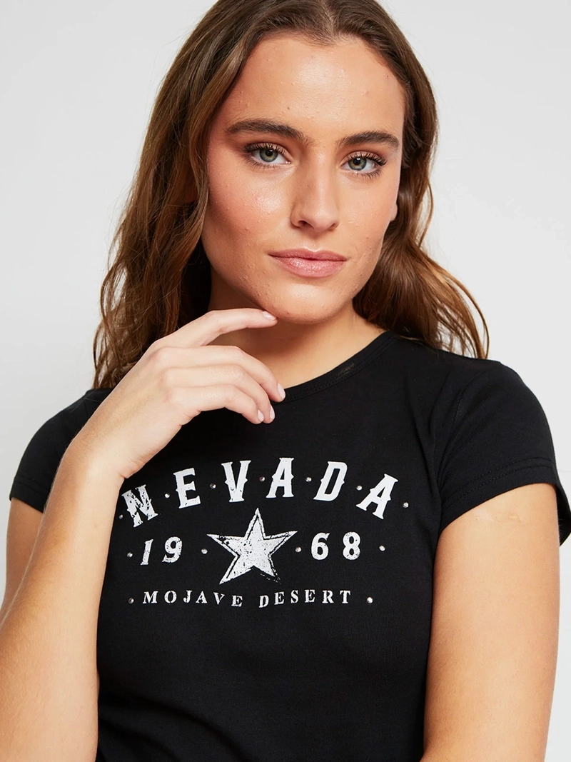 POLERA MUJER INDEX ALGODÓN MANGA CORTA - 3