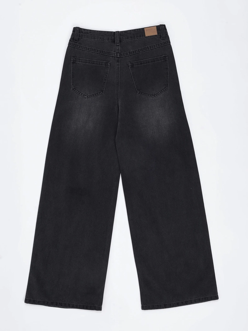 JEANS NIÑA INDEX TEEN WIDE FIT TACHAS - 4