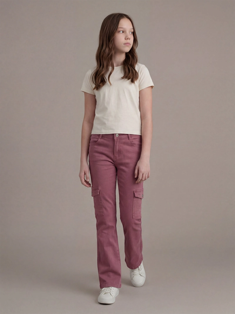 INDEX TEEN PANTALÓN NIÑA INDEX TEEN FLARE FIT CARGO