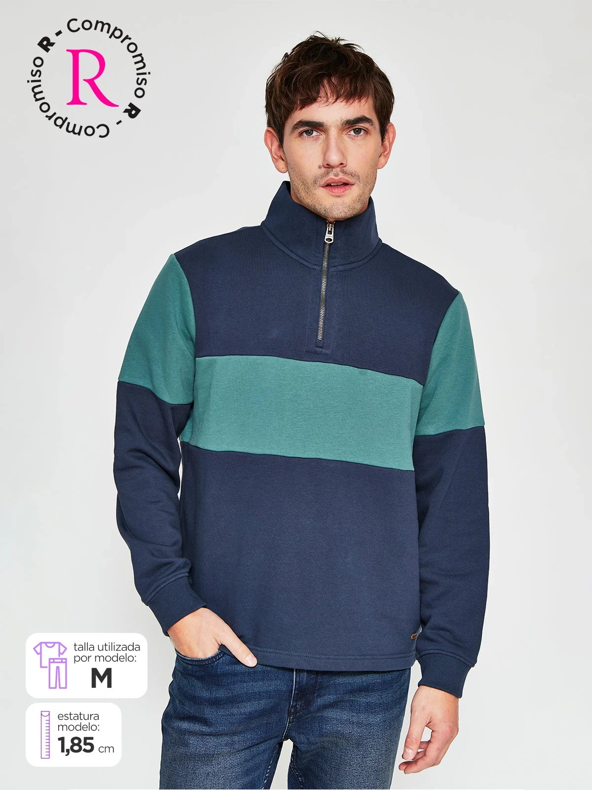 POLERÓN HOMBRE REGATTA ALGODÓN