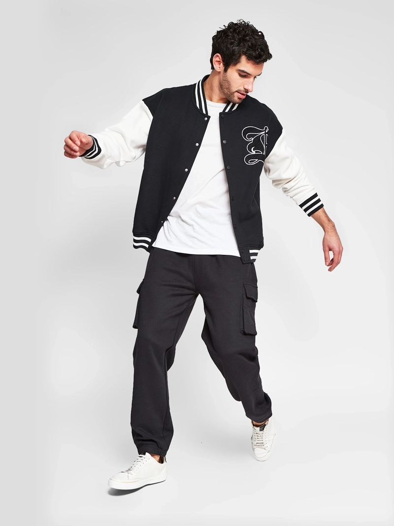 PANTALÓN DE BUZO HOMBRE ROBERT LEWIS ALGODÓN CARGO - 4
