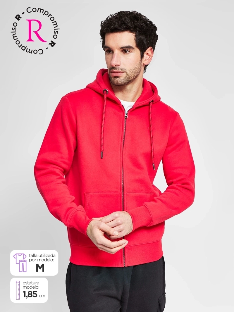 POLERÓN HOMBRE ROBERT LEWIS ALGODÓN FULL ZIPPER - 1