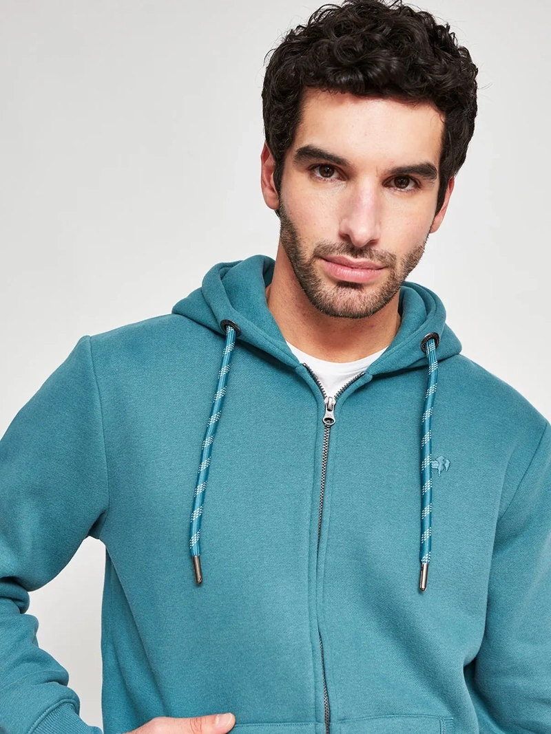 POLERÓN HOMBRE ROBERT LEWIS ALGODÓN FULL ZIPPER - 3