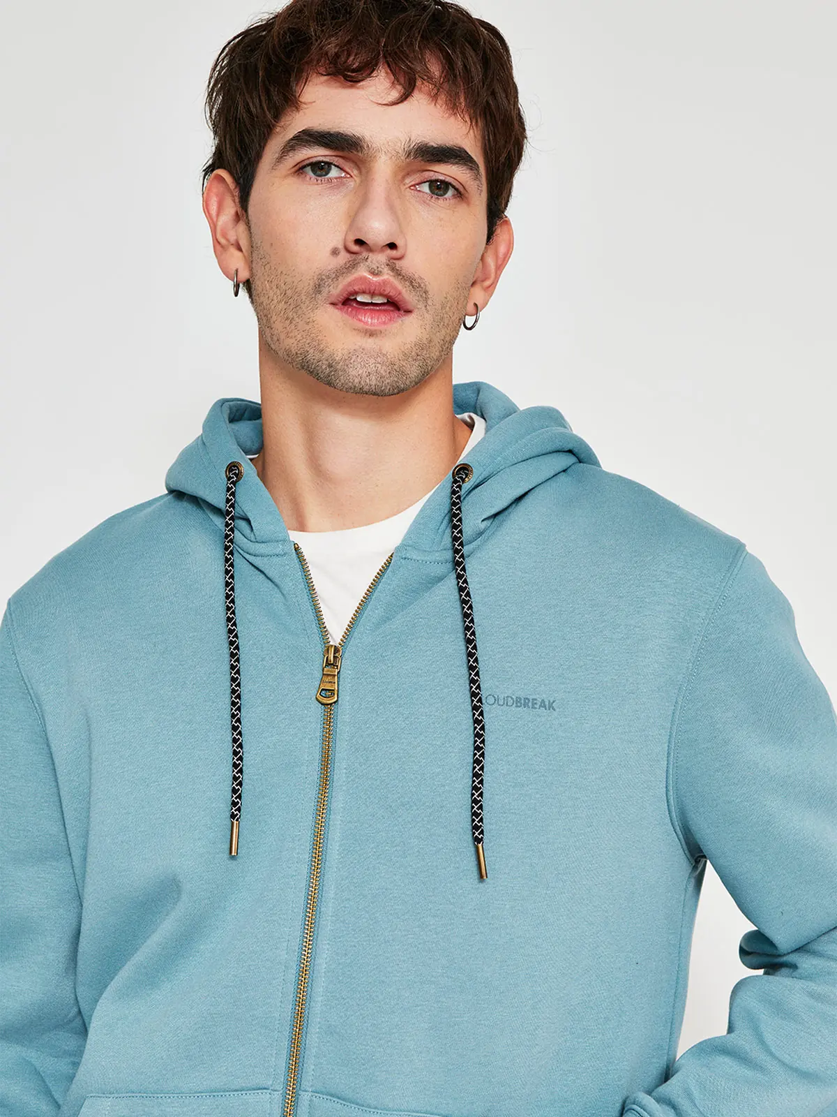 POLERÓN HOMBRE CLOUDBREAK ALGODÓN FULL ZIPPER - 3