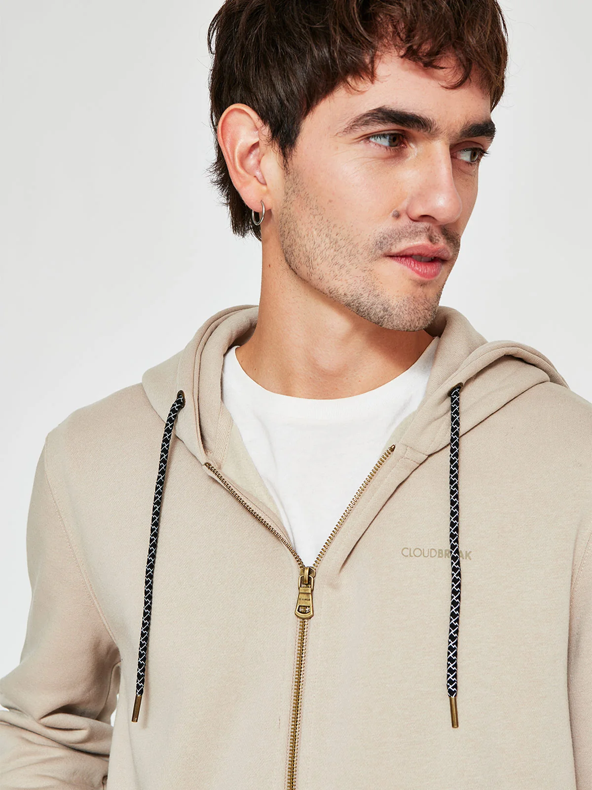 POLERÓN HOMBRE CLOUDBREAK ALGODÓN FULL ZIPPER - 3