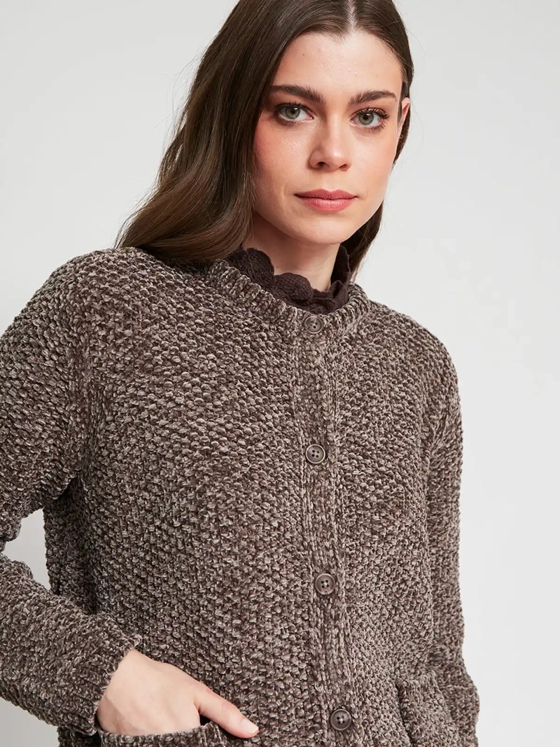 CARDIGAN MUJER TATIENNE CHENILLE - 4