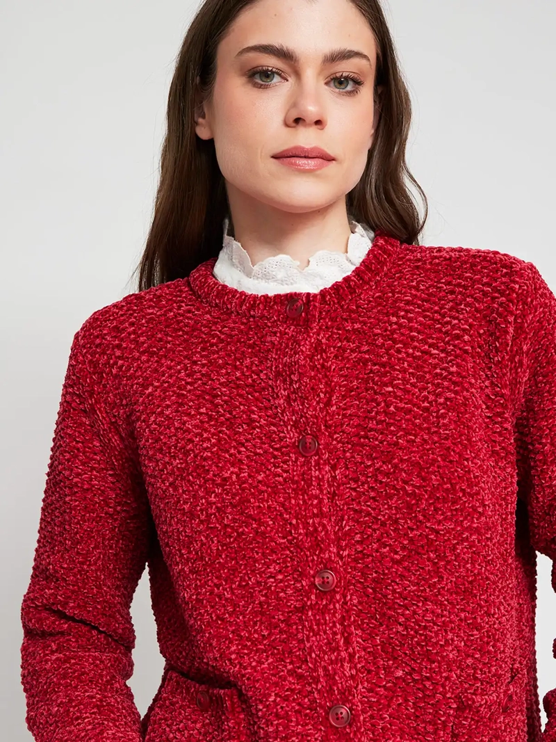 CARDIGAN MUJER TATIENNE CHENILLE - 4