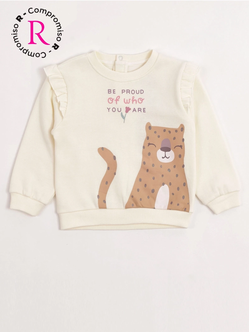 POLERÓN NIÑA BABY HARVEST ALGODÓN ESTAMPADO - 1