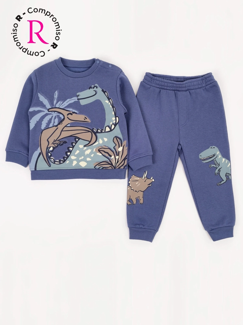 CONJUNTO POLERÓN + PANTALÓN DE BUZO NIÑO BABY HARVEST  - 3