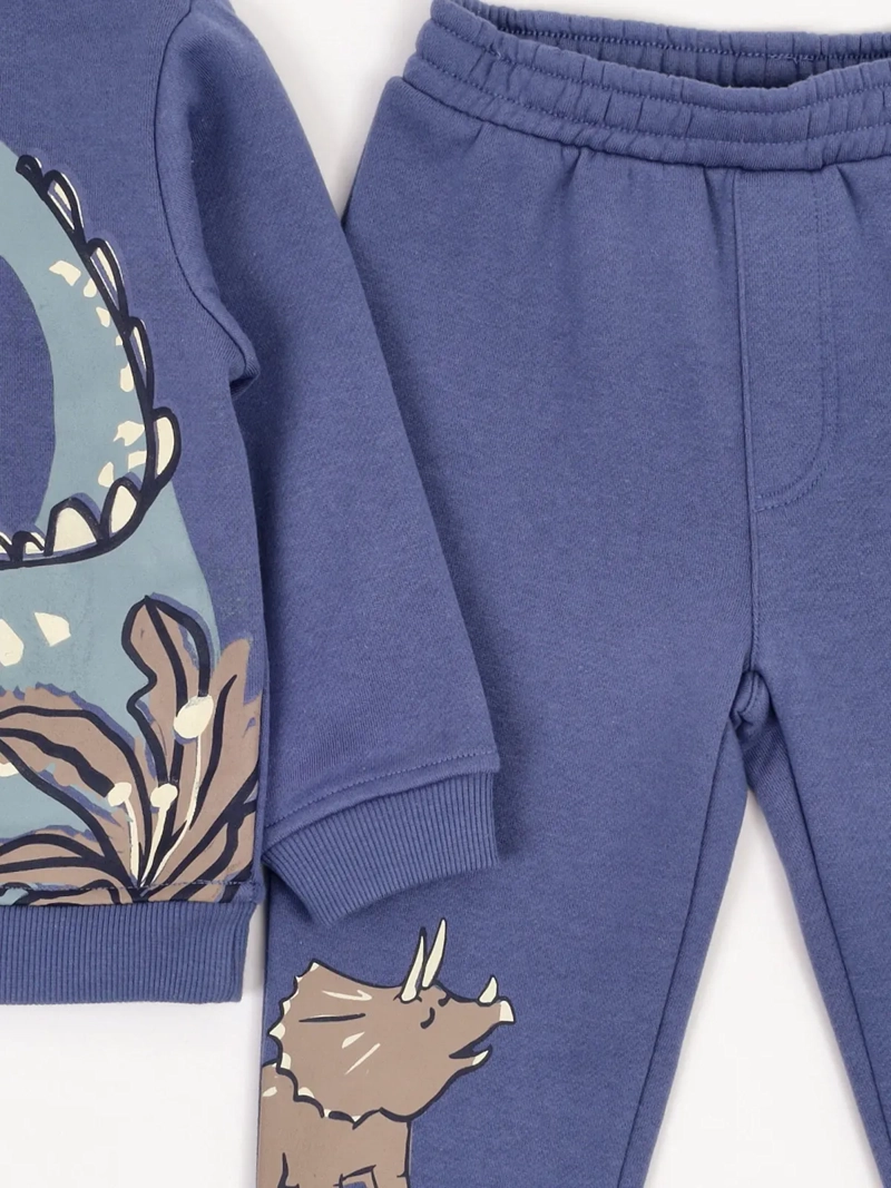 CONJUNTO POLERÓN + PANTALÓN DE BUZO NIÑO BABY HARVEST  - 5