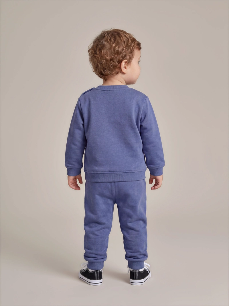 CONJUNTO POLERÓN + PANTALÓN DE BUZO NIÑO BABY HARVEST  - 2