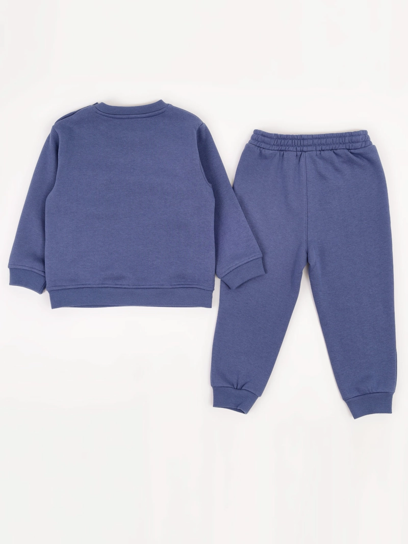 CONJUNTO POLERÓN + PANTALÓN DE BUZO NIÑO BABY HARVEST  - 4