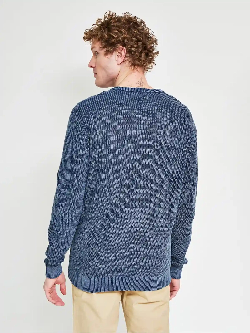 SWEATER HOMBRE CLOUDBREAK ALGODÓN CUELLO REDONDO BÁSICO - 2