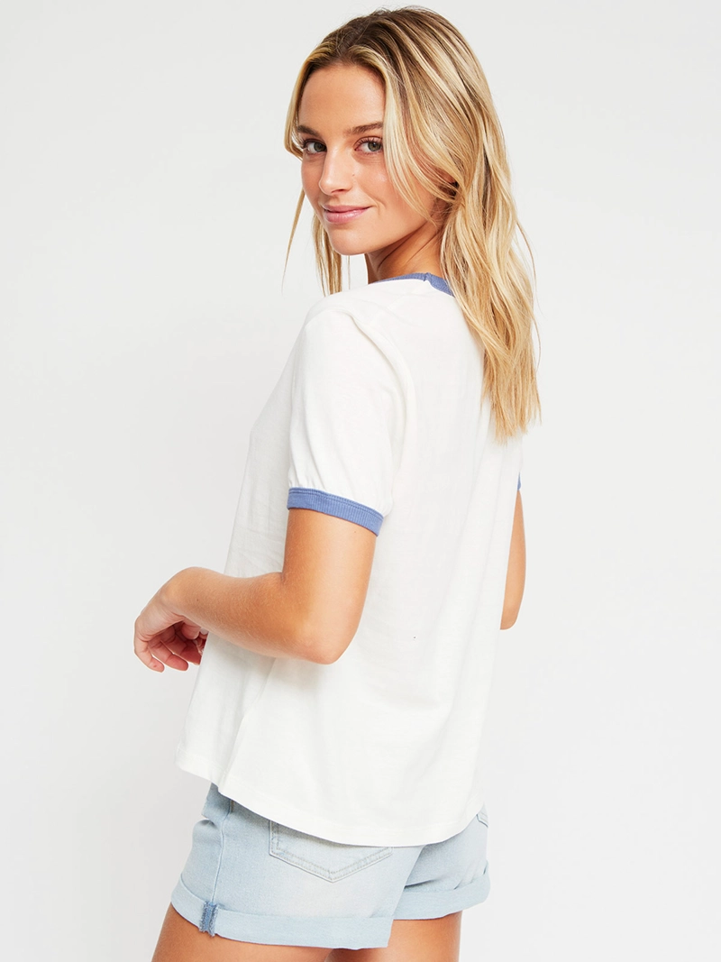 POLERA MUJER INDEX ALGODÓN MANGA CORTA - 2